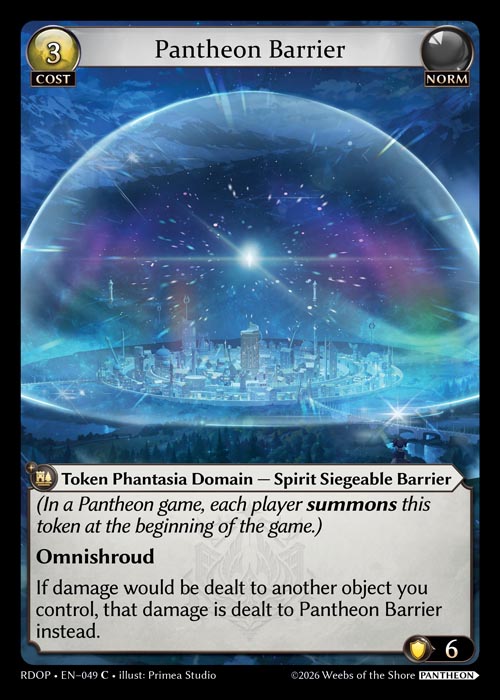 Pantheon Barrier / RDOP-049 (C)