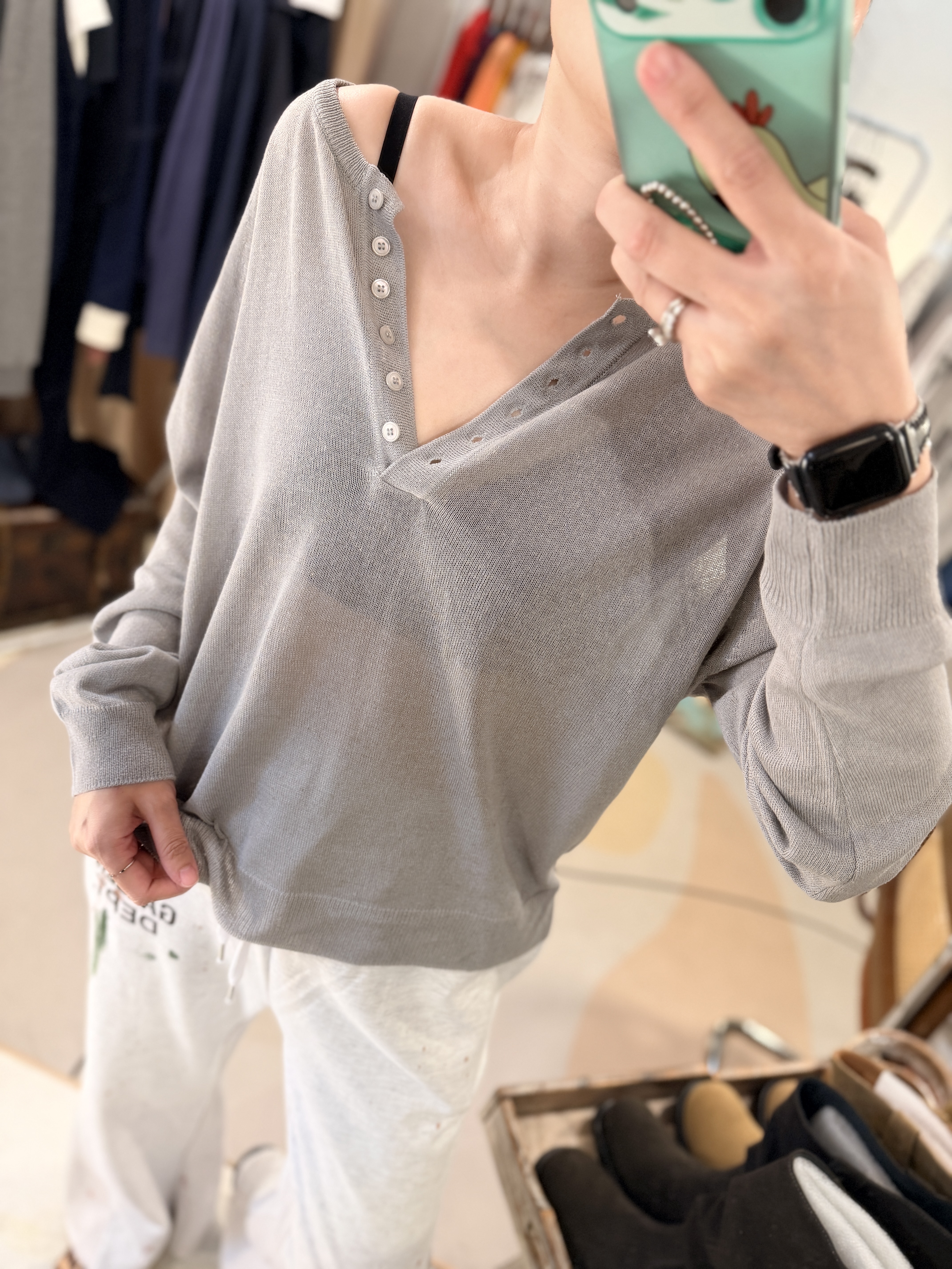 Button knit 