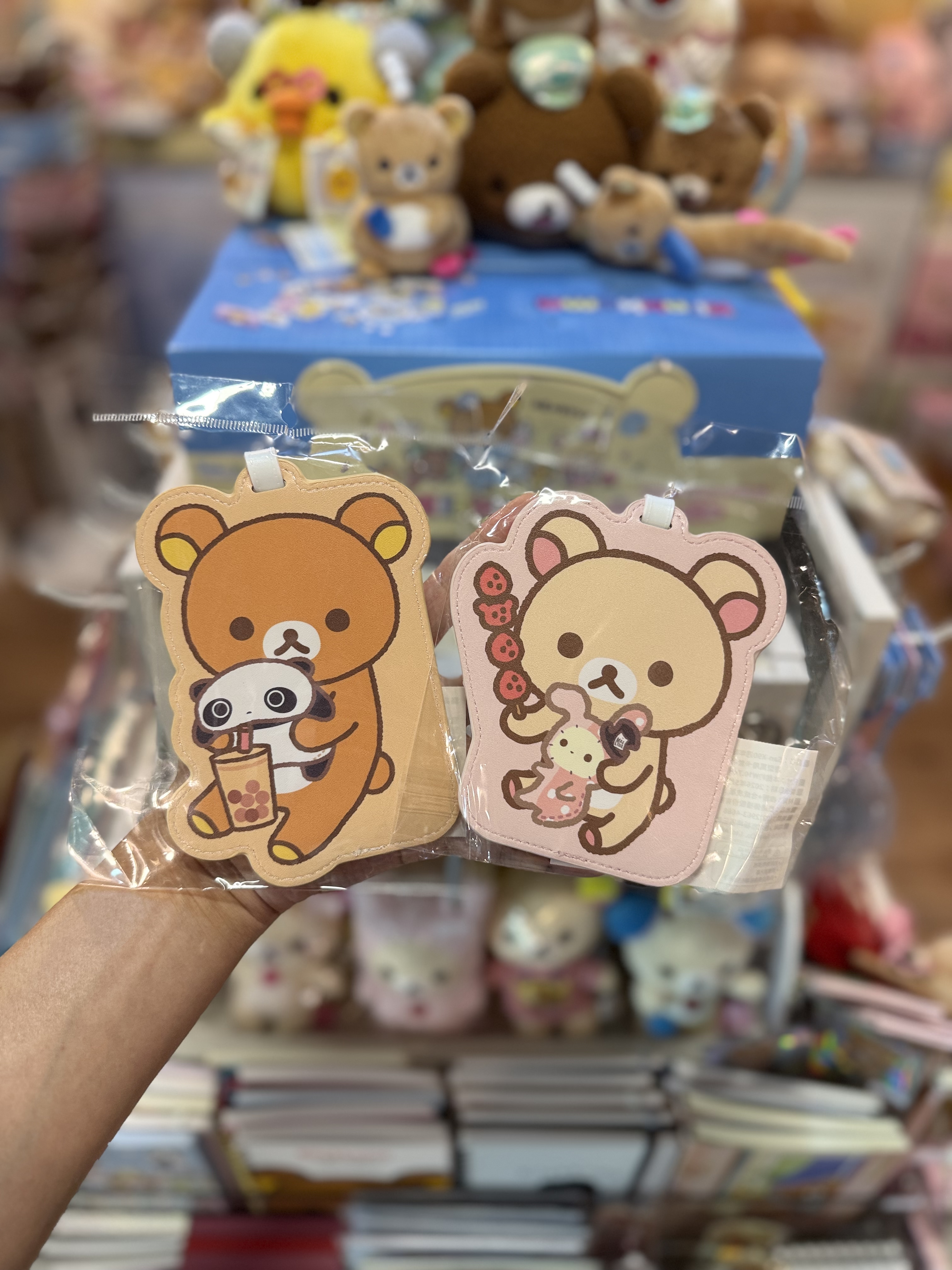 《現貨》全新San-x90週年展台灣限定 Rilakkuma咭套