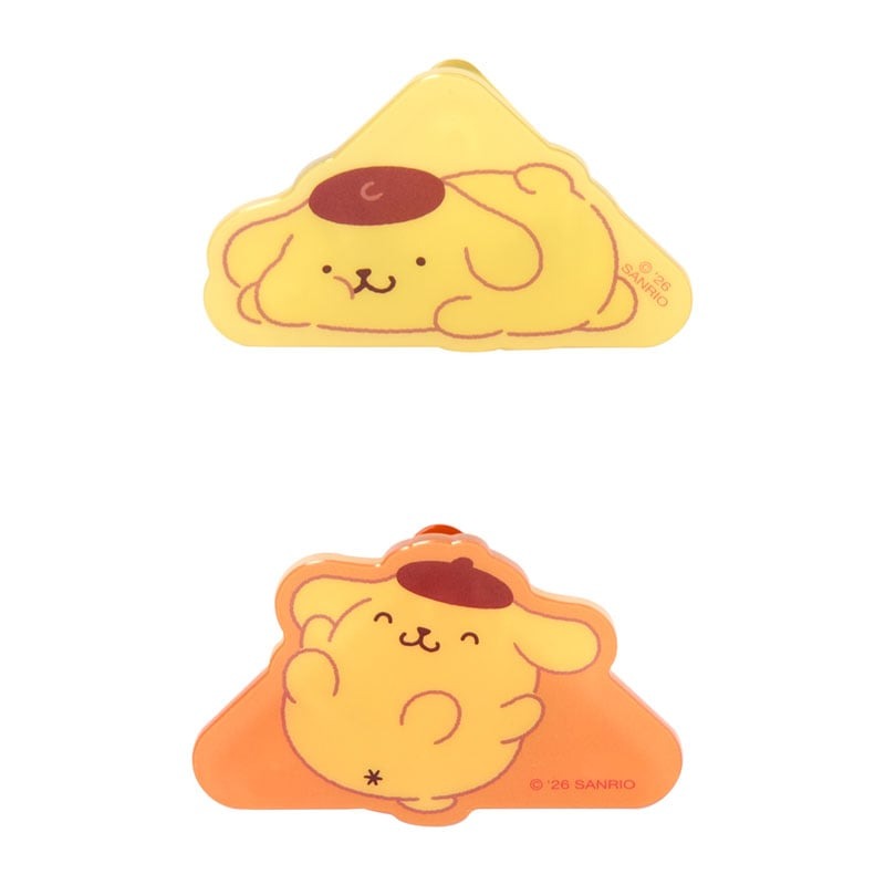 現貨｜【一套兩個】Sanrio Pompompurin 布甸狗 日版 角夾 (58974-7)