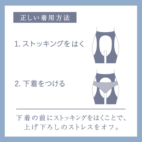 代購【 2026 升級版  日本直送 ATSUGI 厚木 快 系列 無內褲位絲襪 絲襪 | Panty-Free Stockings 】