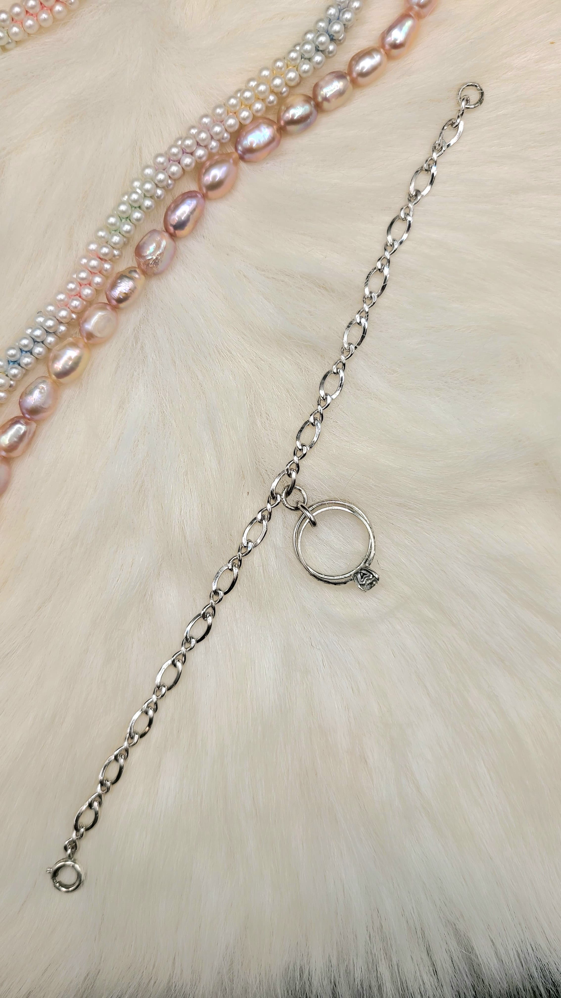 Danecraft 對戒吊飾純銀手鍊