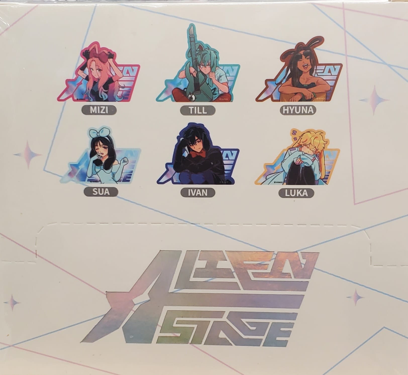 異形舞台 兔子系列半身像亞克力冰箱貼 盲盒