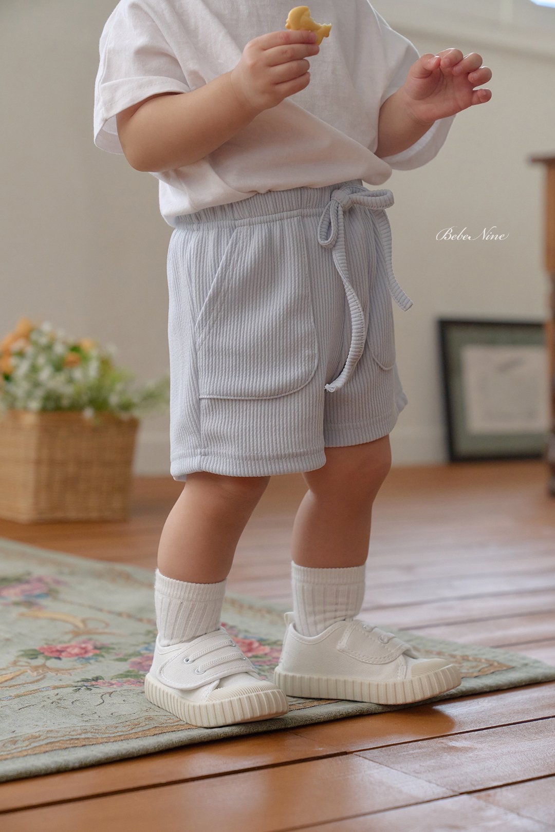 ☀️預訂 韓國直送☀️🇰🇷Bebenine三色綁帶口袋短褲