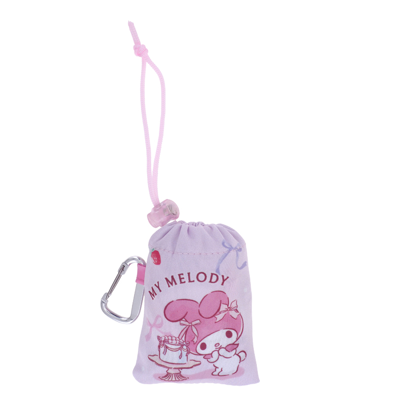 My Melody Foldable Shopping Bag 便攜可摺式購物袋 (連爬山扣)