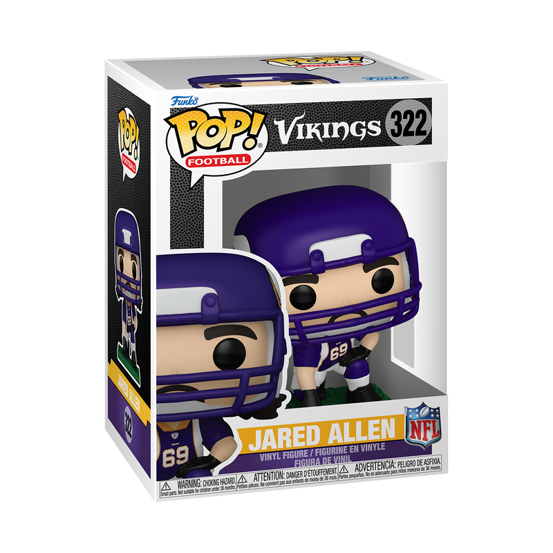 📦訂購 美國代購 Funko POP! NFL Jared Allen Figure 明尼蘇達維京人 模型