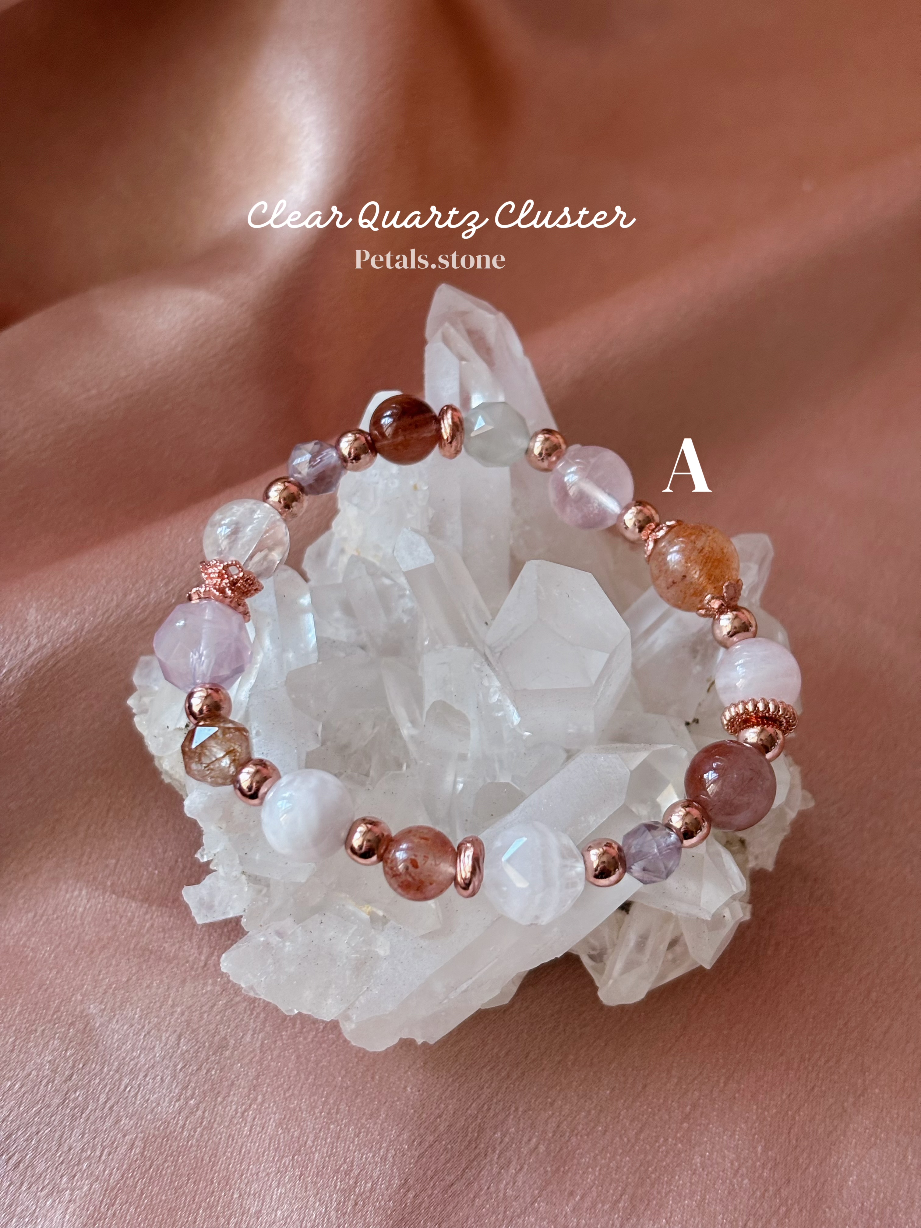 🤍Clear Quartz Cluster | 精緻白晶簇📎