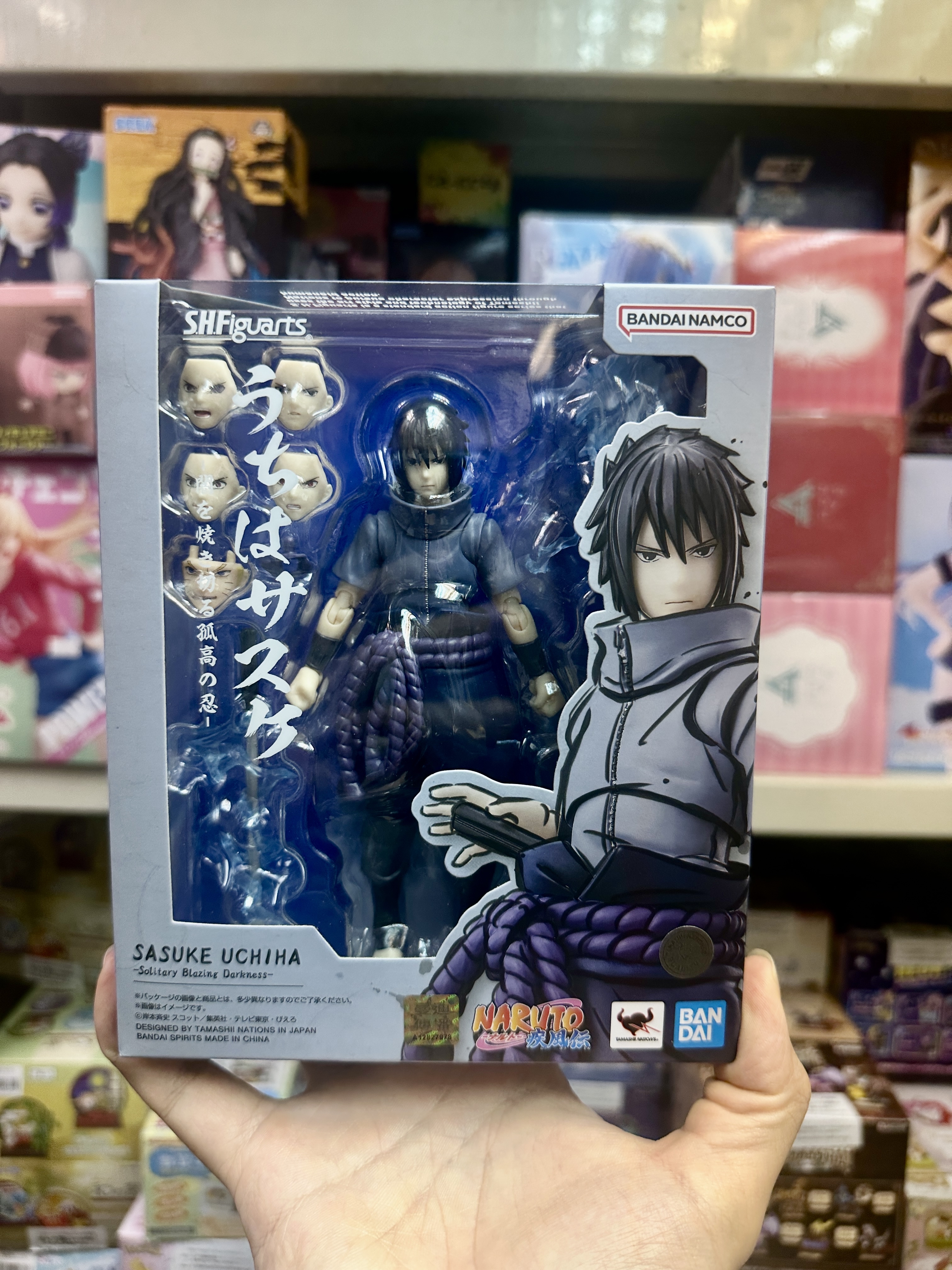 現貨 Bandai SHF 火影忍者 佐助 驅散黑暗的孤高忍者 2026ver.