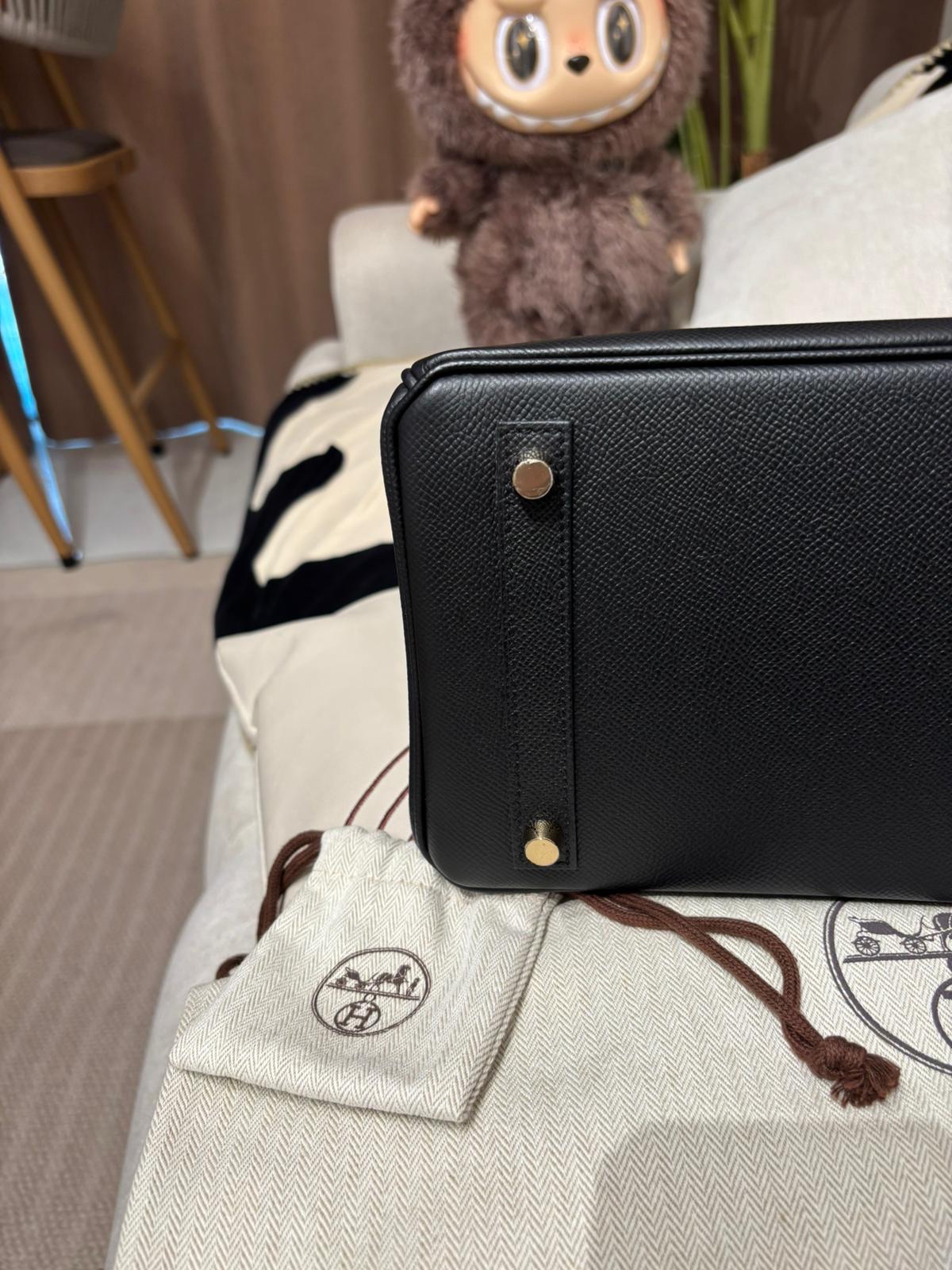 全新 Hermes Birkin 30,STAMP B 黑金 100%Authentic, 100%new 全新✅收據副本✅鎖key✅塵袋✅box