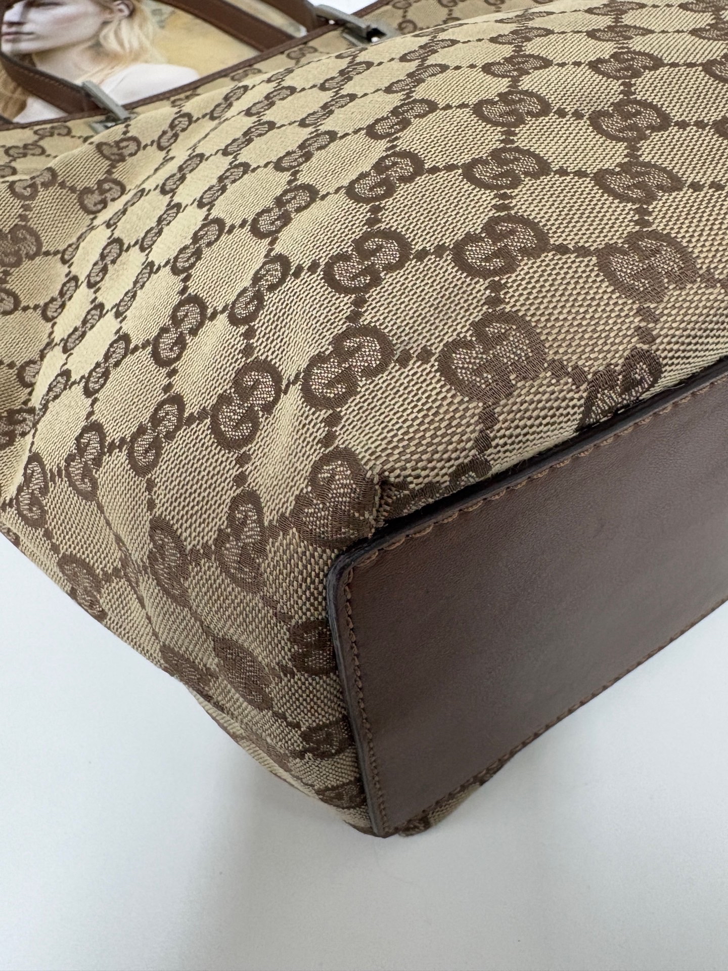 【預訂貨品】Gucci老花帆布tote bag