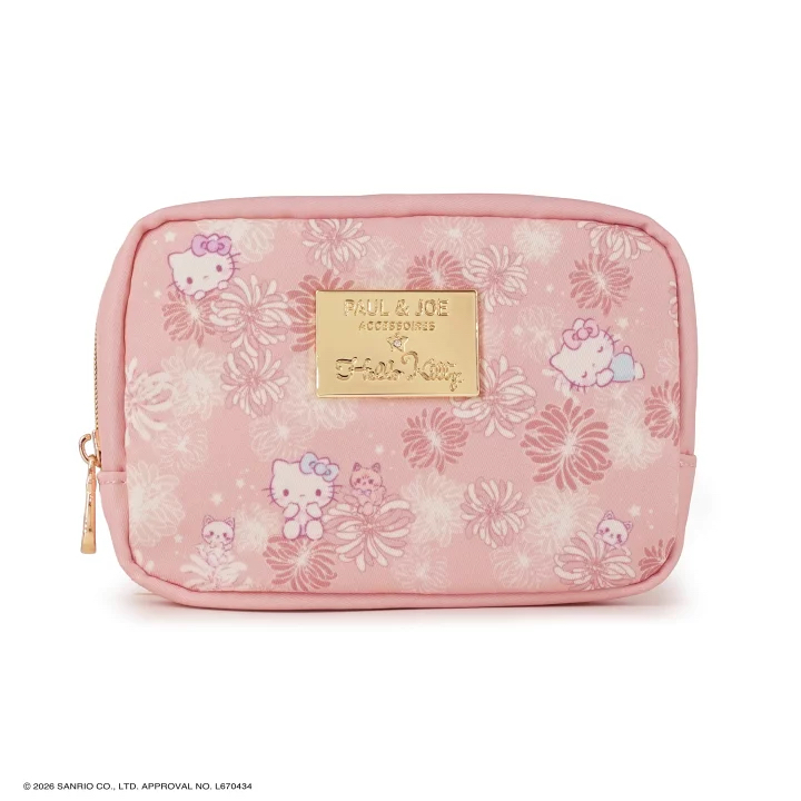 🎀【預訂】PAUL & JOE ACCESSOIRES x Kitty 方形收納包 P
