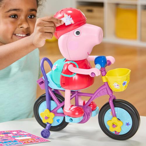 Peppa Pig 粉紅豬小妹「預備、踩踏、出發！」互動腳踏車遊戲套裝