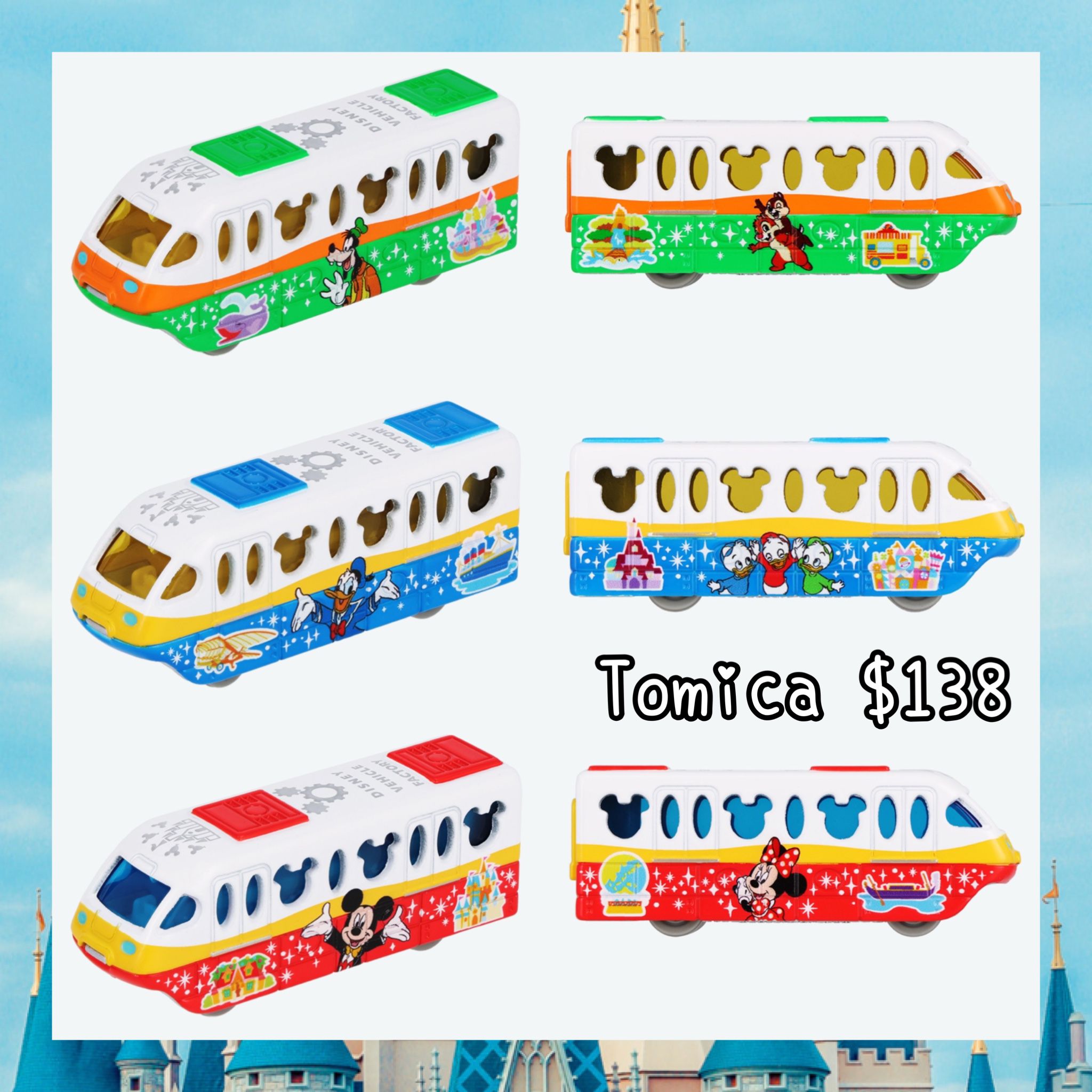 ：日本：DISNEYLAND園區產品 TOMICA