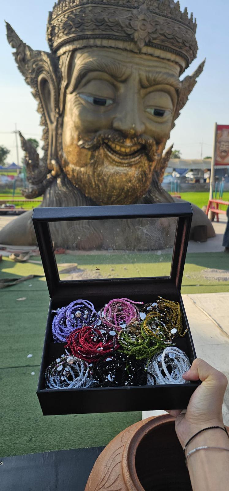 泰國百萬富翁金箔廟八大願力-開運🈵幸運平安開光手繩⏰預購商品⏰