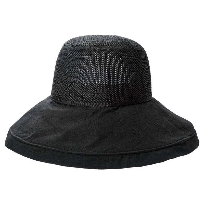 現貨🌸日本直送 |日本抗UV |接觸冷感 |防曬帽/太陽帽（黑色）