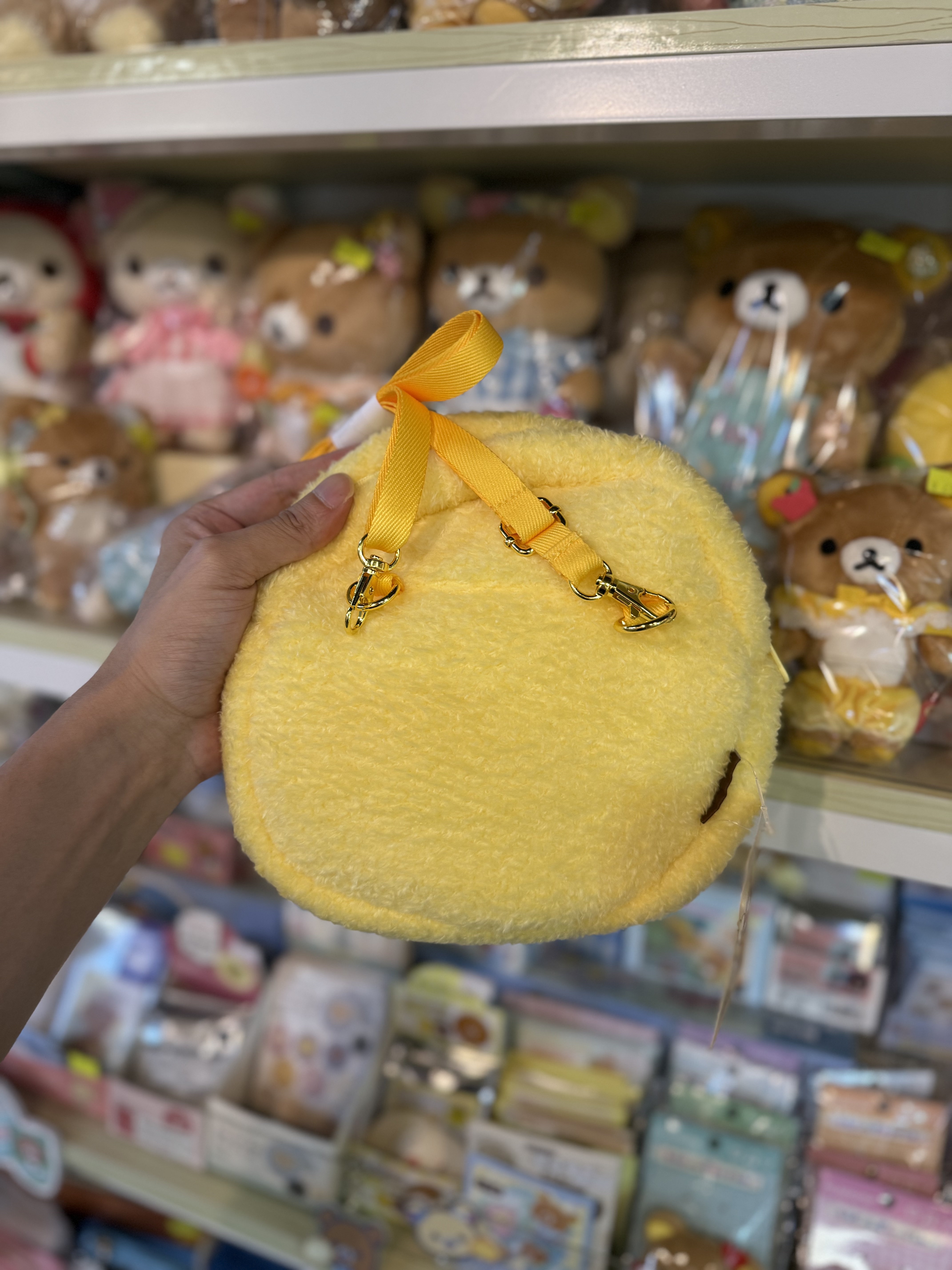 《現貨》全新Rilakkuma毛毛斜孭袋