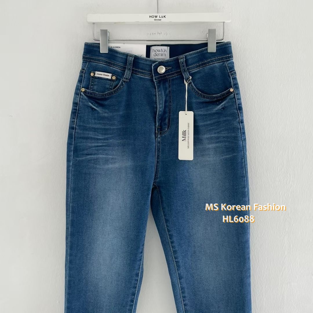 HL6088 韓國🌼Howluk牛奶面料slimcut牛