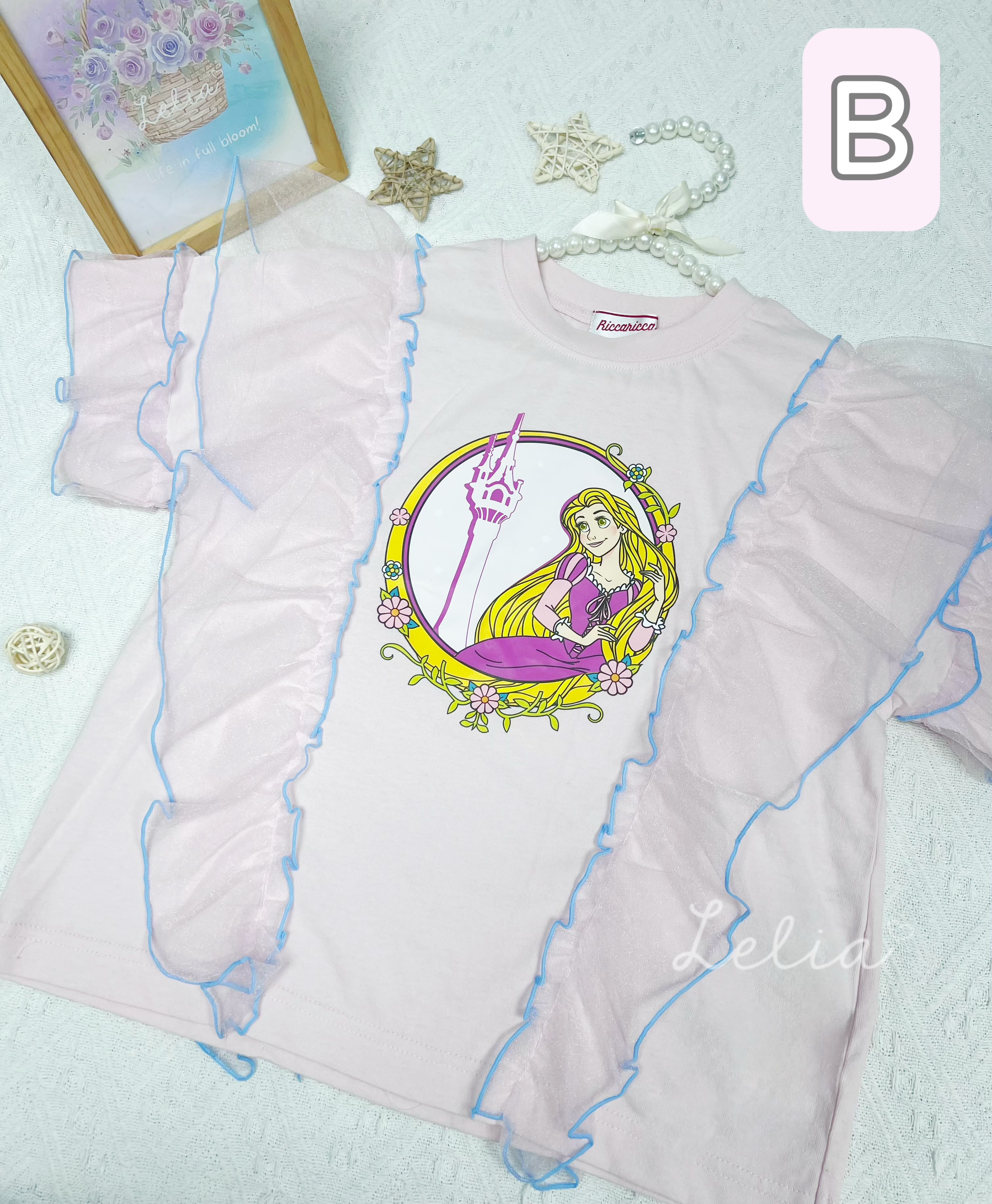 ▫️現貨▫️RiccaRicca Frozen/長髮公主衫（4款）