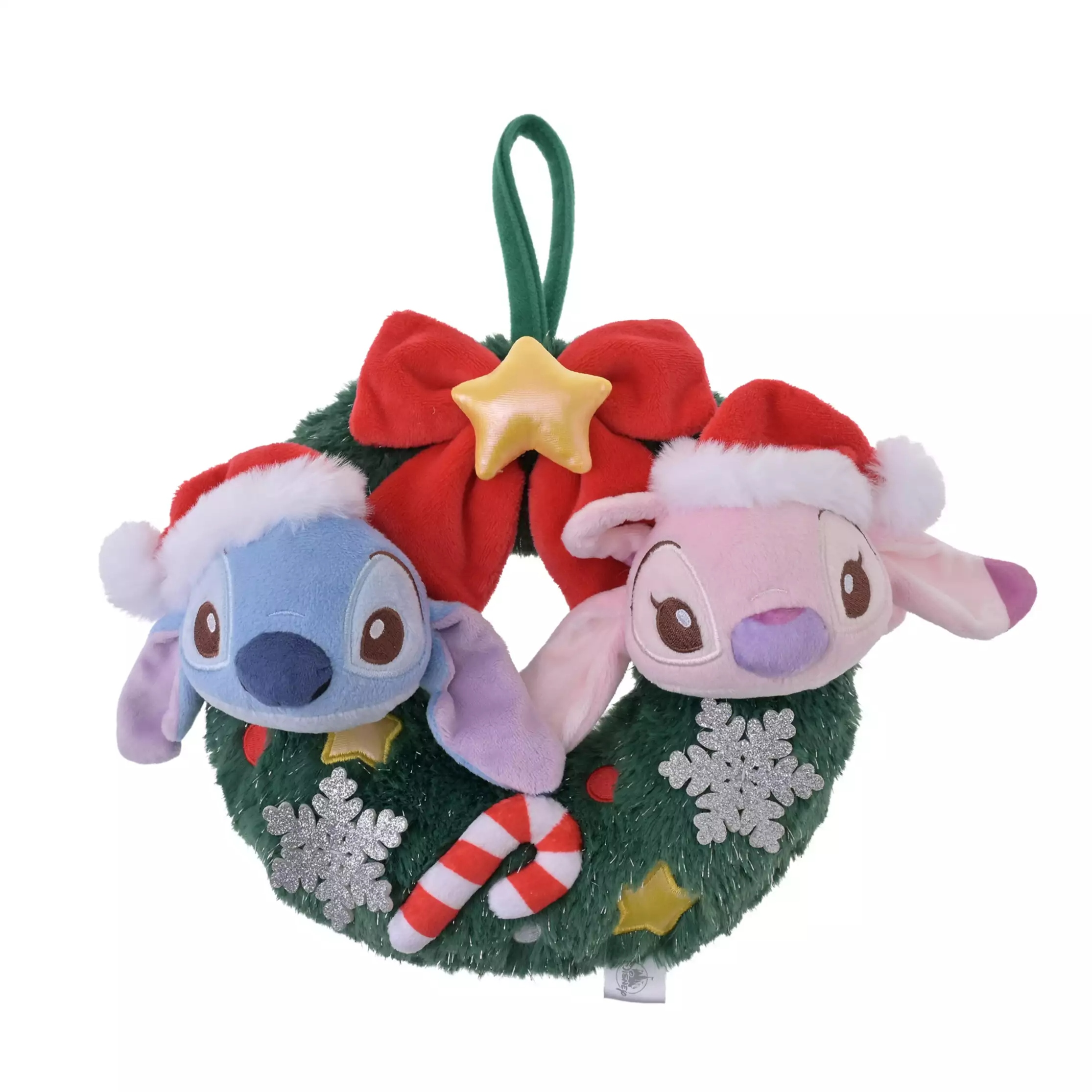 🌸 【預訂】Stitch & Angel 聖誕花圈公仔 - DISNEY CHRISTMAS 2026