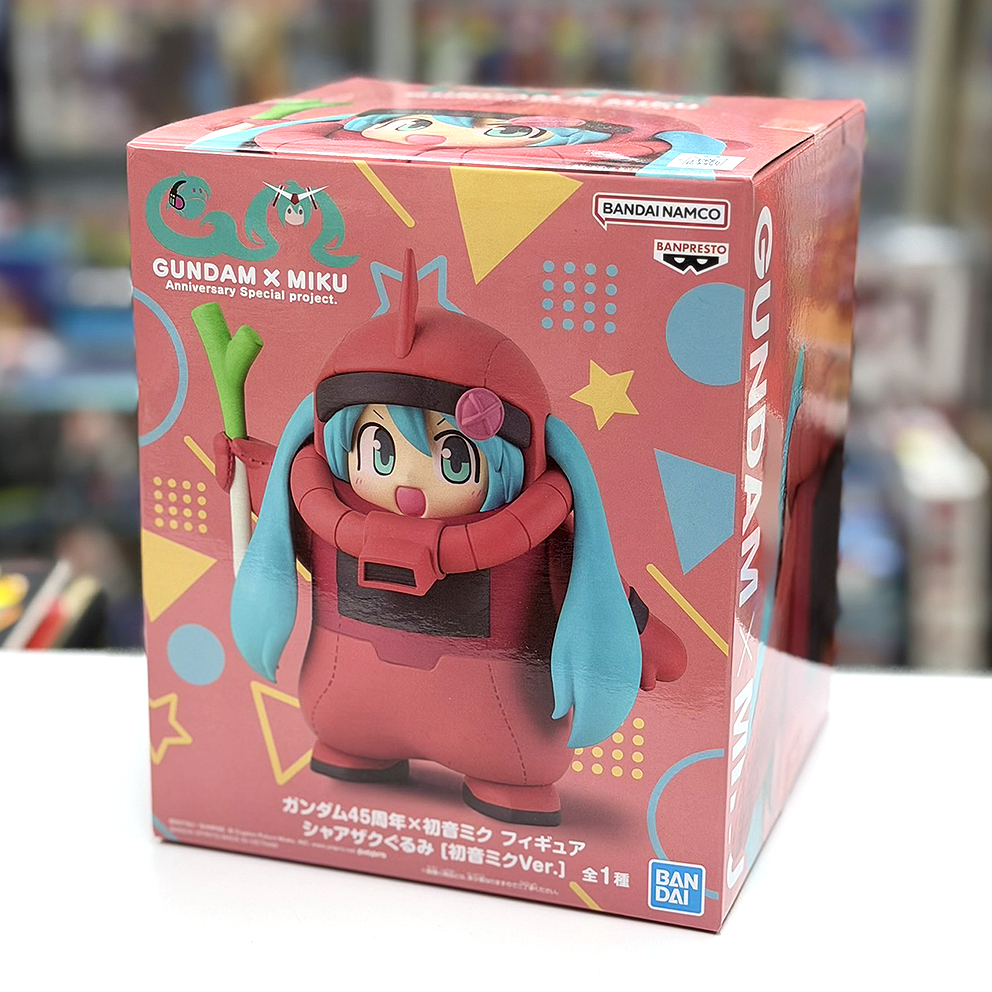 (行版) Banpresto 高達45週年 X 初音未來 馬沙專用渣古 [初音未來Ver.] 景品 