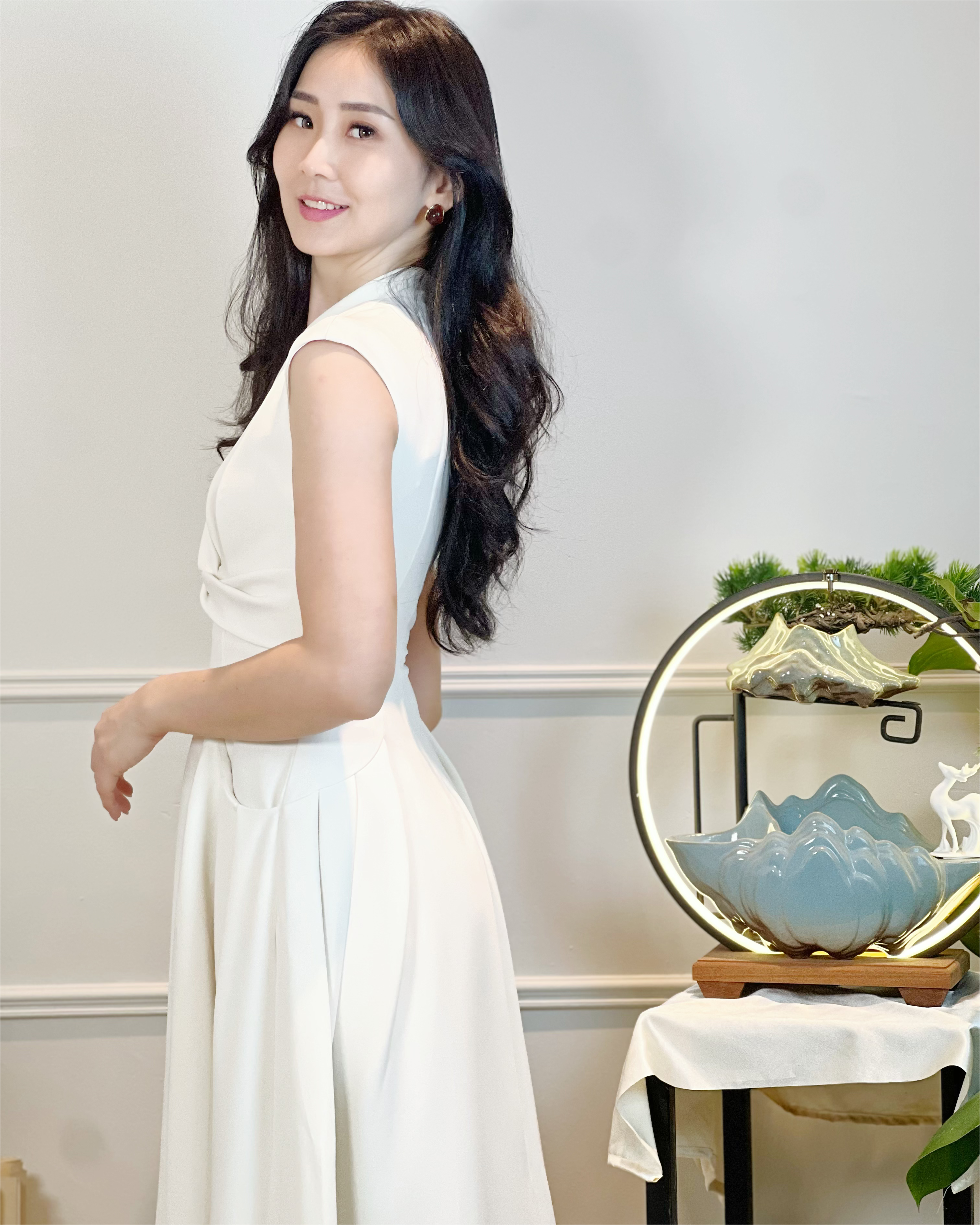 5092 Elena Grace Midi Dress