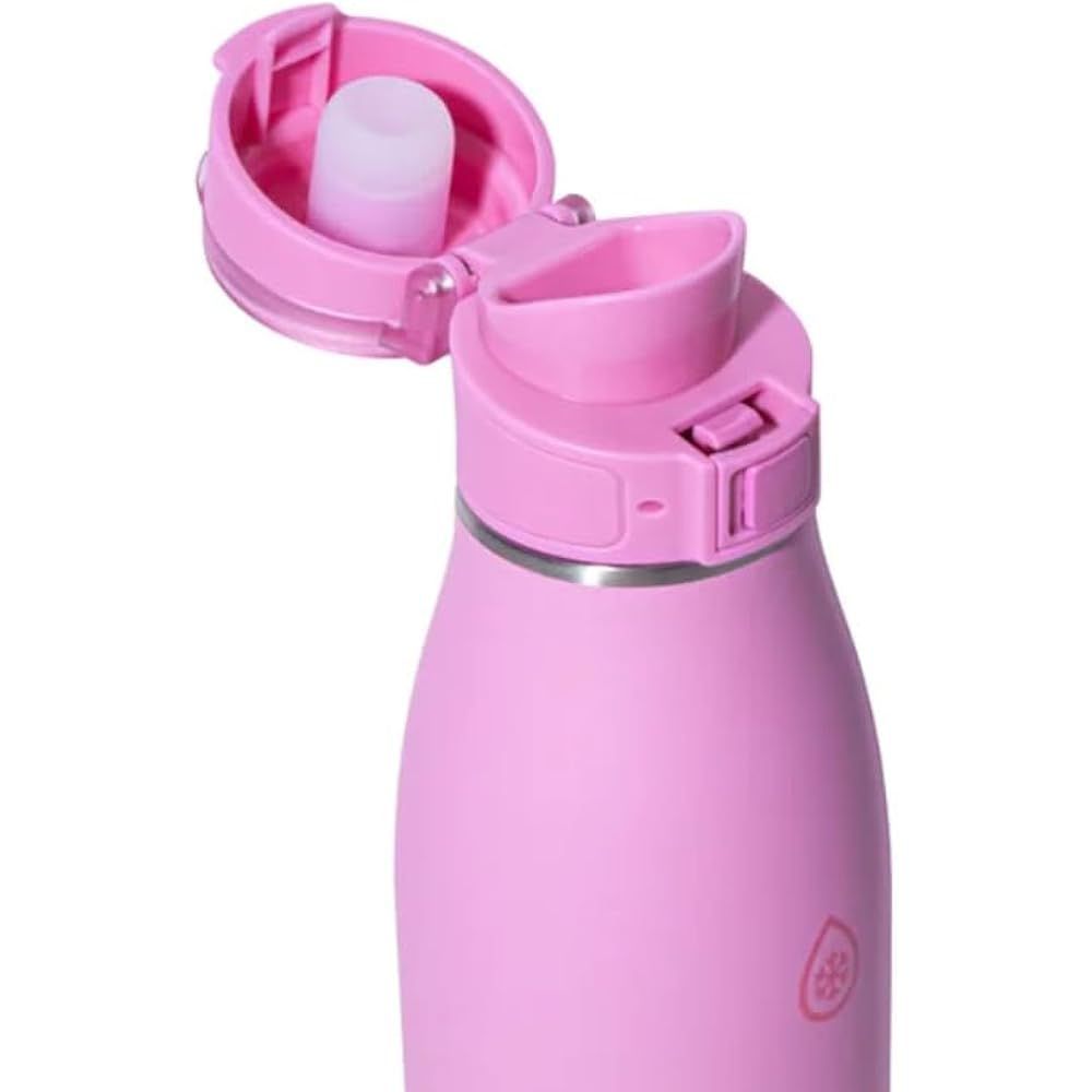 (加拿大直送) ThermoFlask 防漏水瓶套裝-超靚嘅兩個顏色粉紅色配黑色