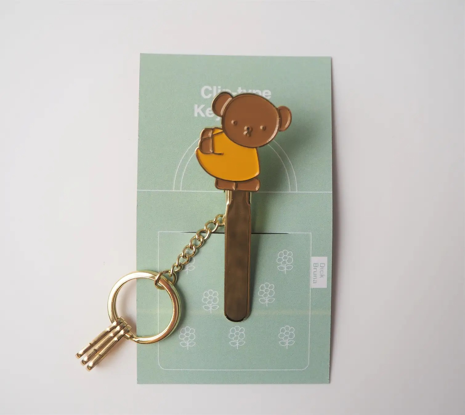 BRUNA FACIAL Boris Clip-type Key Charm 鑰匙圈夾