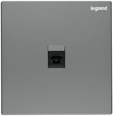 Legrand Galion 深沙銀 單位 CAT3電話插座
