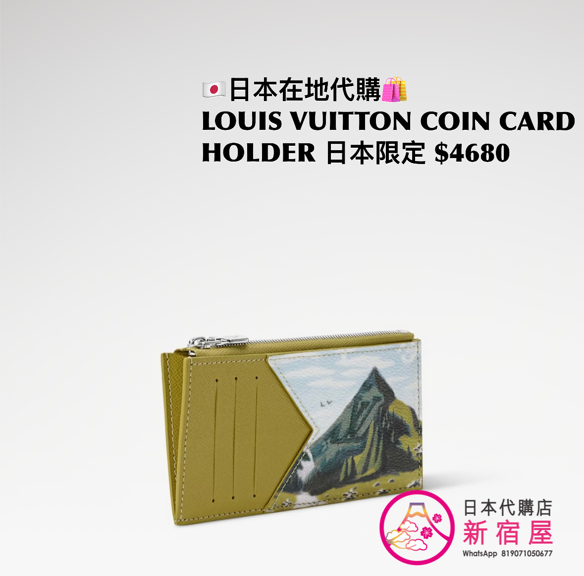 LOUIS VUITTON COIN CARD HOLDER 日本限定