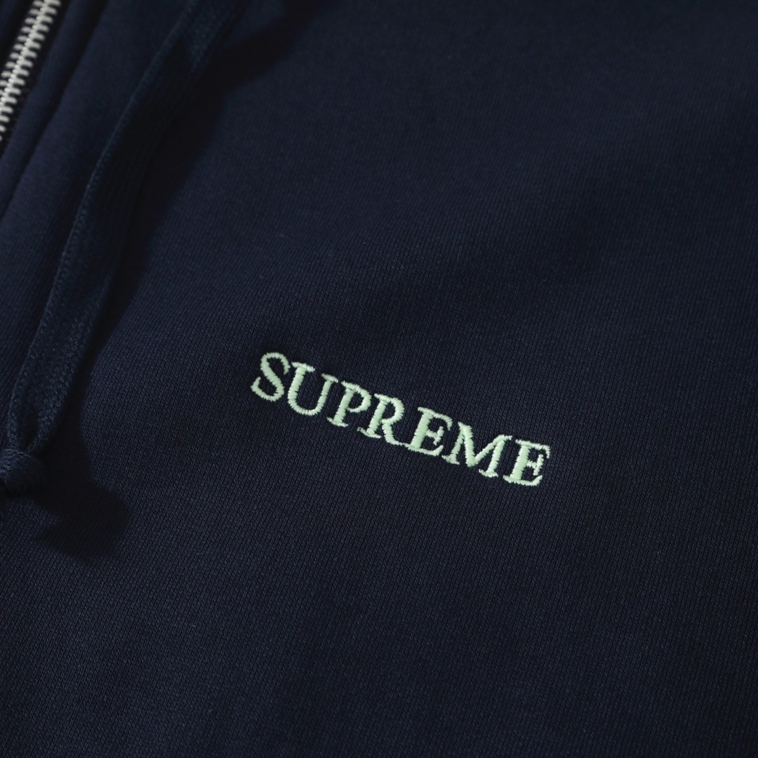 Supreme IDGAF Zip Up Hooded Sweatshirt