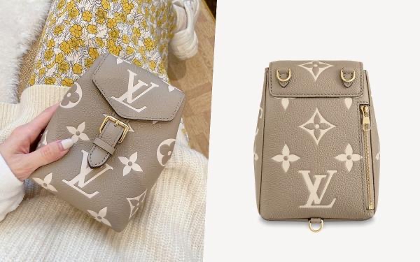 Lv tiny backpack 100%Authentic ,98%new✅dust bag ✅strap  
