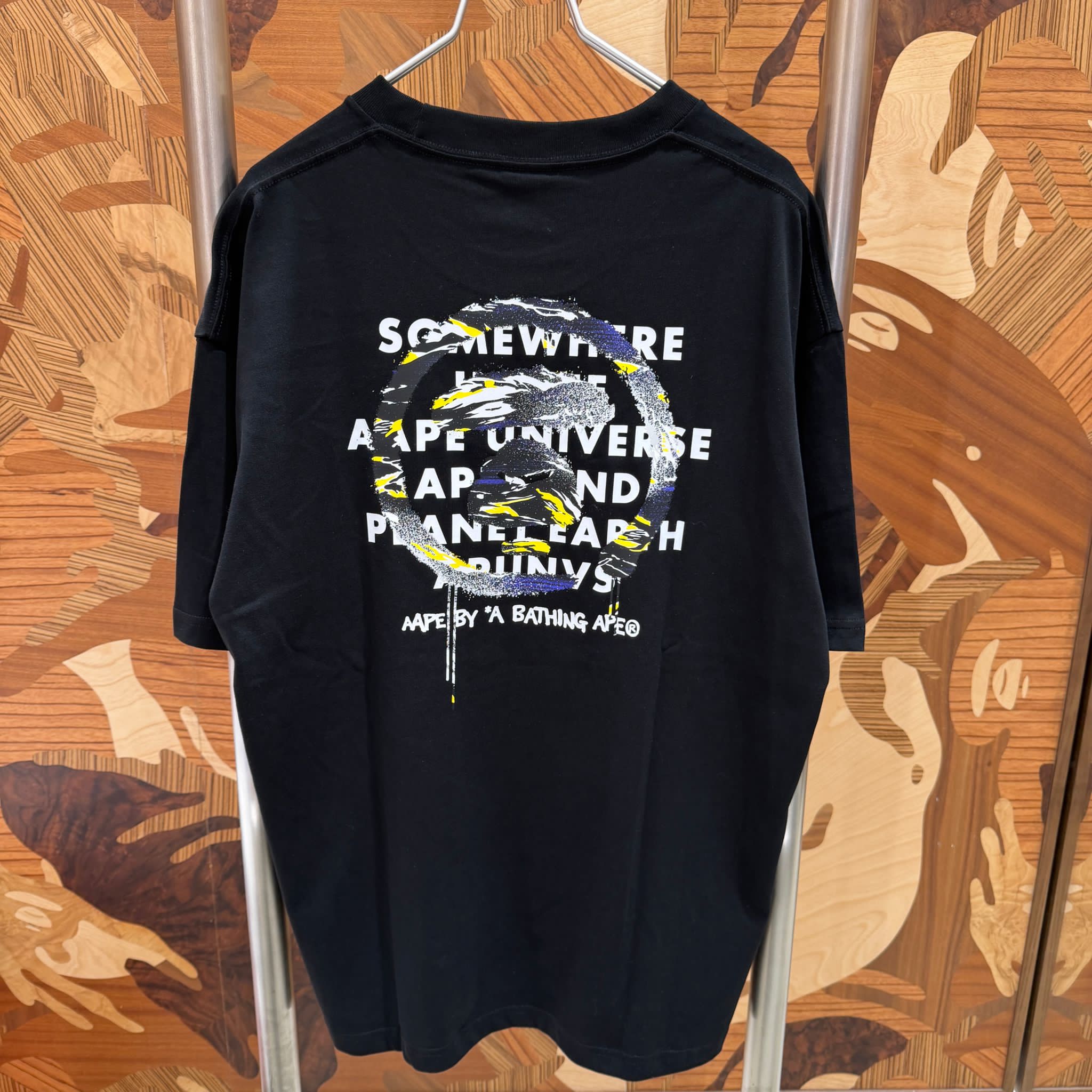 AAPE Relaxed fit AAPEUNVS graphic tee (1839) 寬鬆版