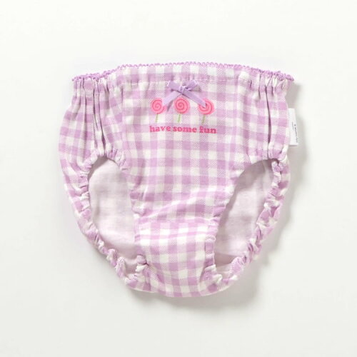 🆕【⭐訂購⭐】🇯🇵 日本直送 🌀女童印花格紋底褲套裝(一套3條)🌀[ELIA-0198][261026]