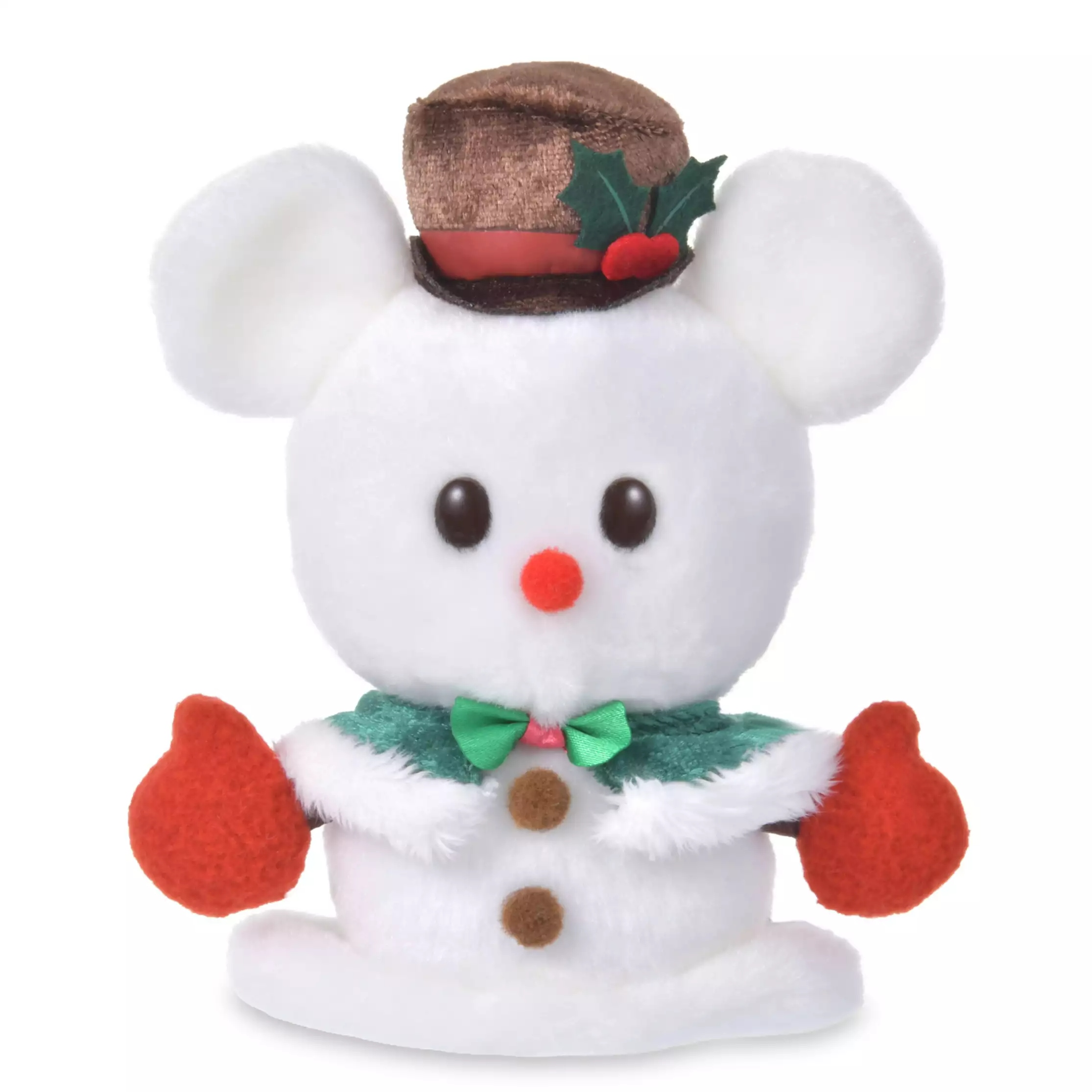 🌸 【預訂】Mickey Snowman 聖誕造型Urupocha 豆豆眼公仔- DISNEY CHRISTMAS 2026