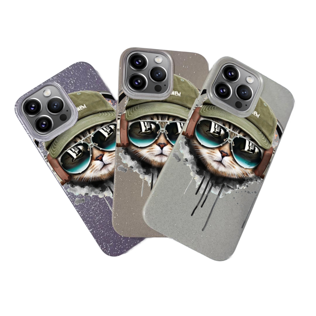 BLING CASE PHONE FOR IPHONE - DESIGN CAT C