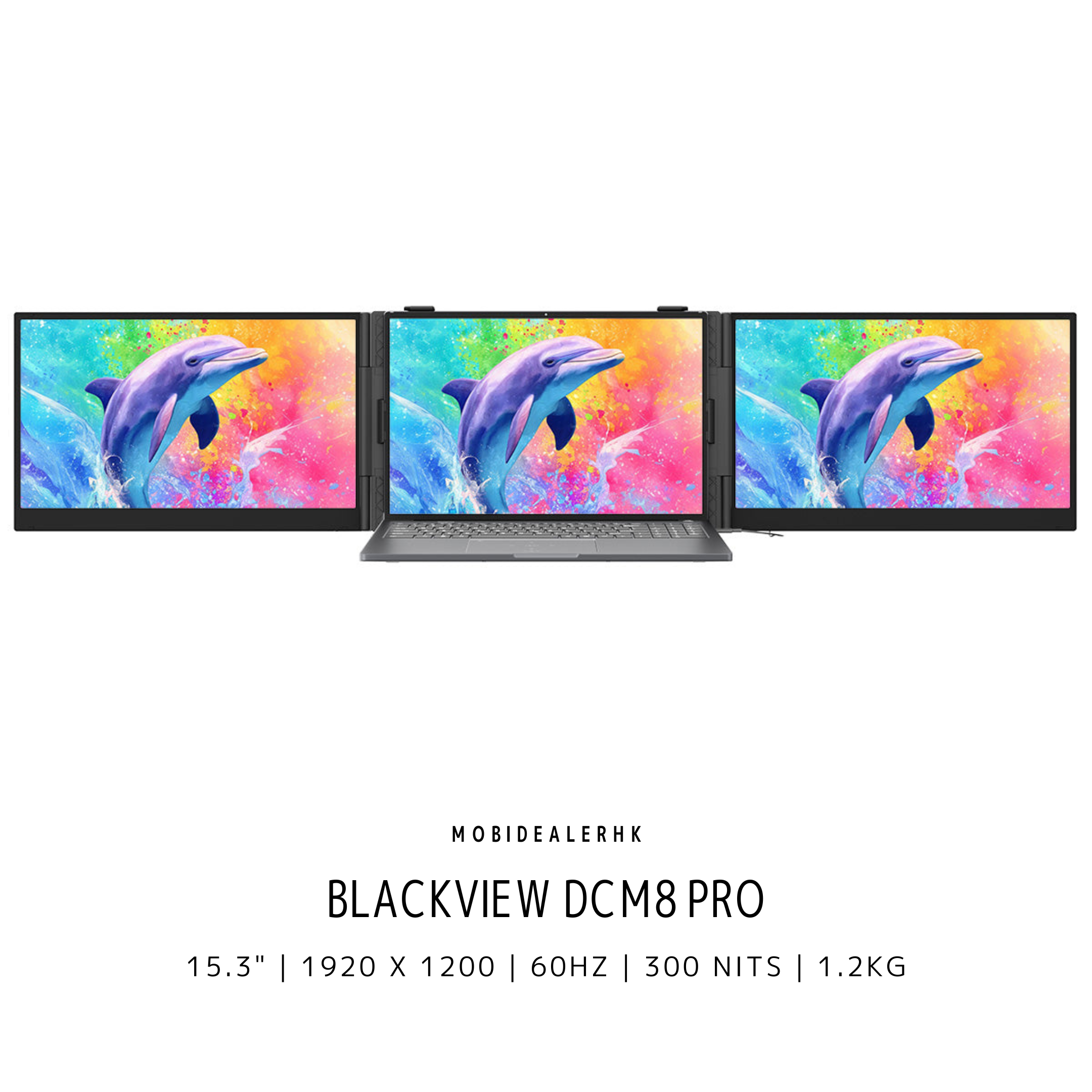 Blackview DCM8 Pro | 便攜式螢幕 | 15.3" | 1920 x 1200 | 60Hz | 300 Nits | 1.2kg