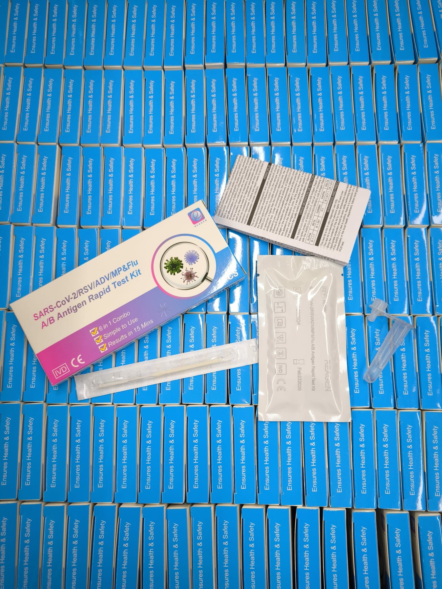 Reagen 六合一快速檢測盒 -1套- 現貨