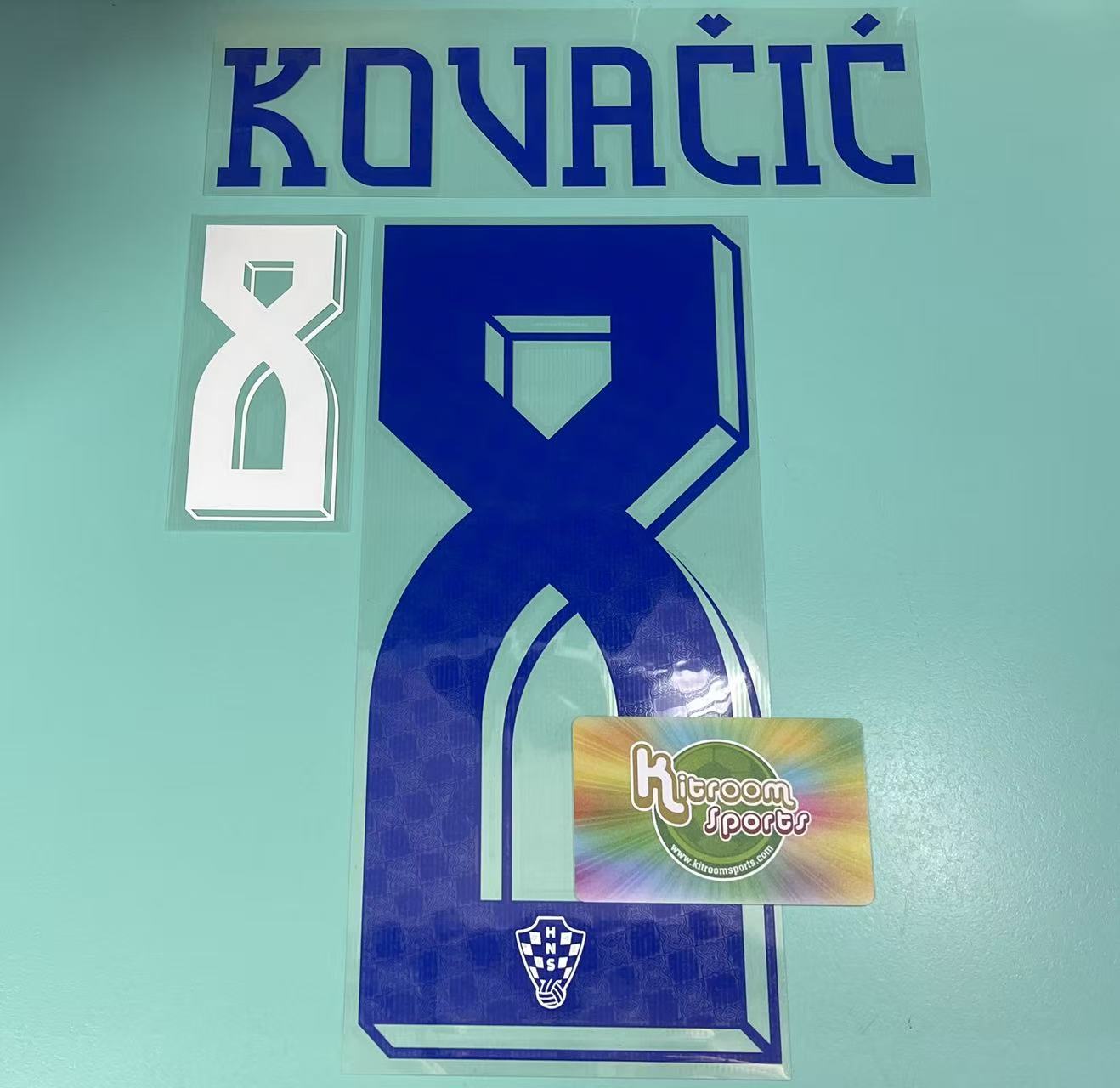 2024 Croatia Home Nameset #8 Kovačić