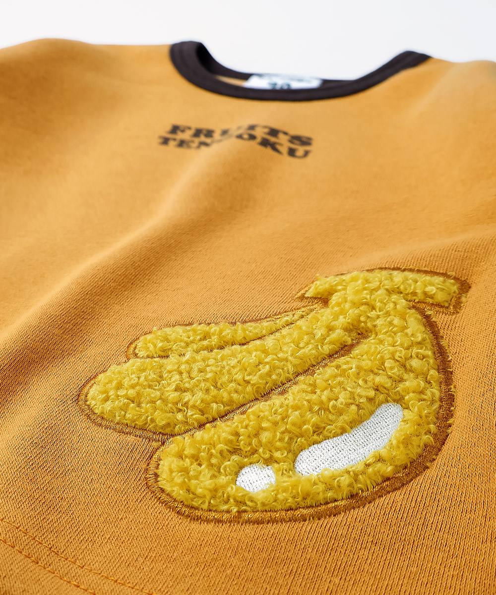 🆕【⭐訂購⭐】🇯🇵日本直送 🌀 Zooland #FruitTengoku 香蕉刺繡衛衣［2款選］🌀  [PLJA-0068] [261108]