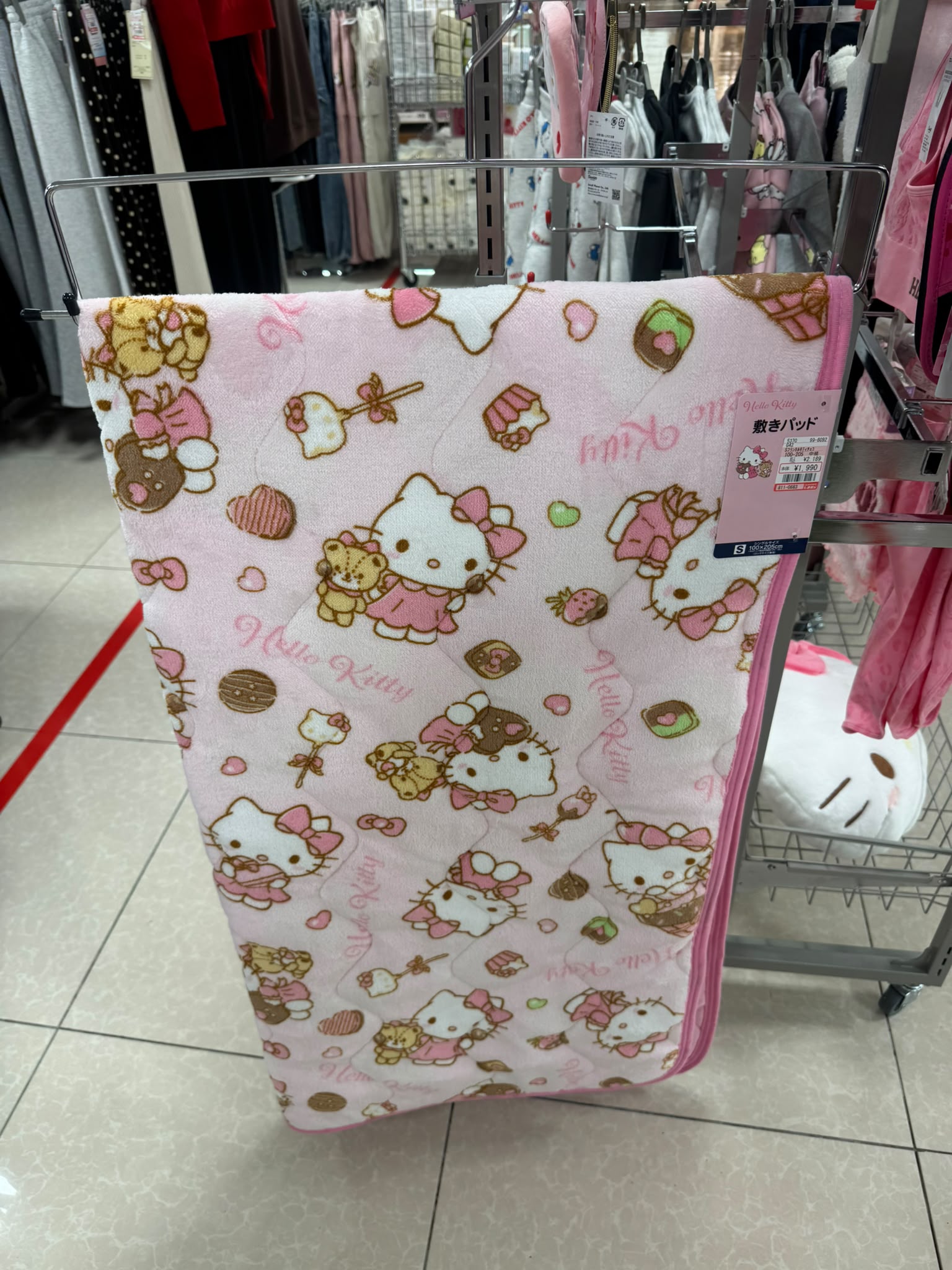 ✨連線商品需補運費✨Shimamura Hello Kitty 3枚組內褲 / 床墊