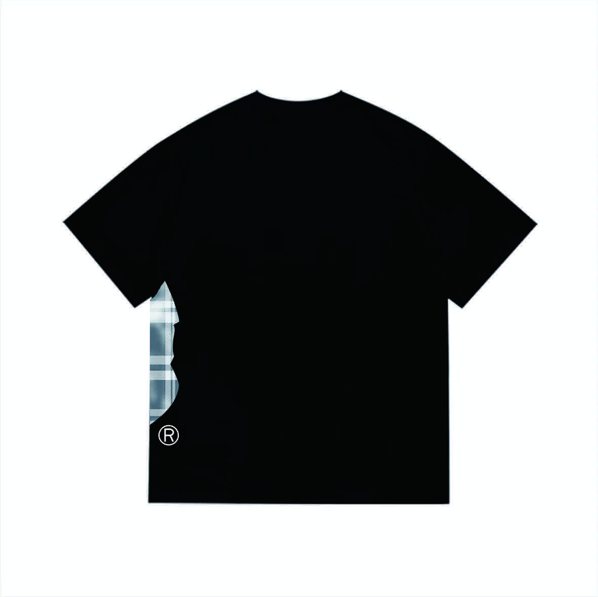 Bape Check Big Ape Head Tee