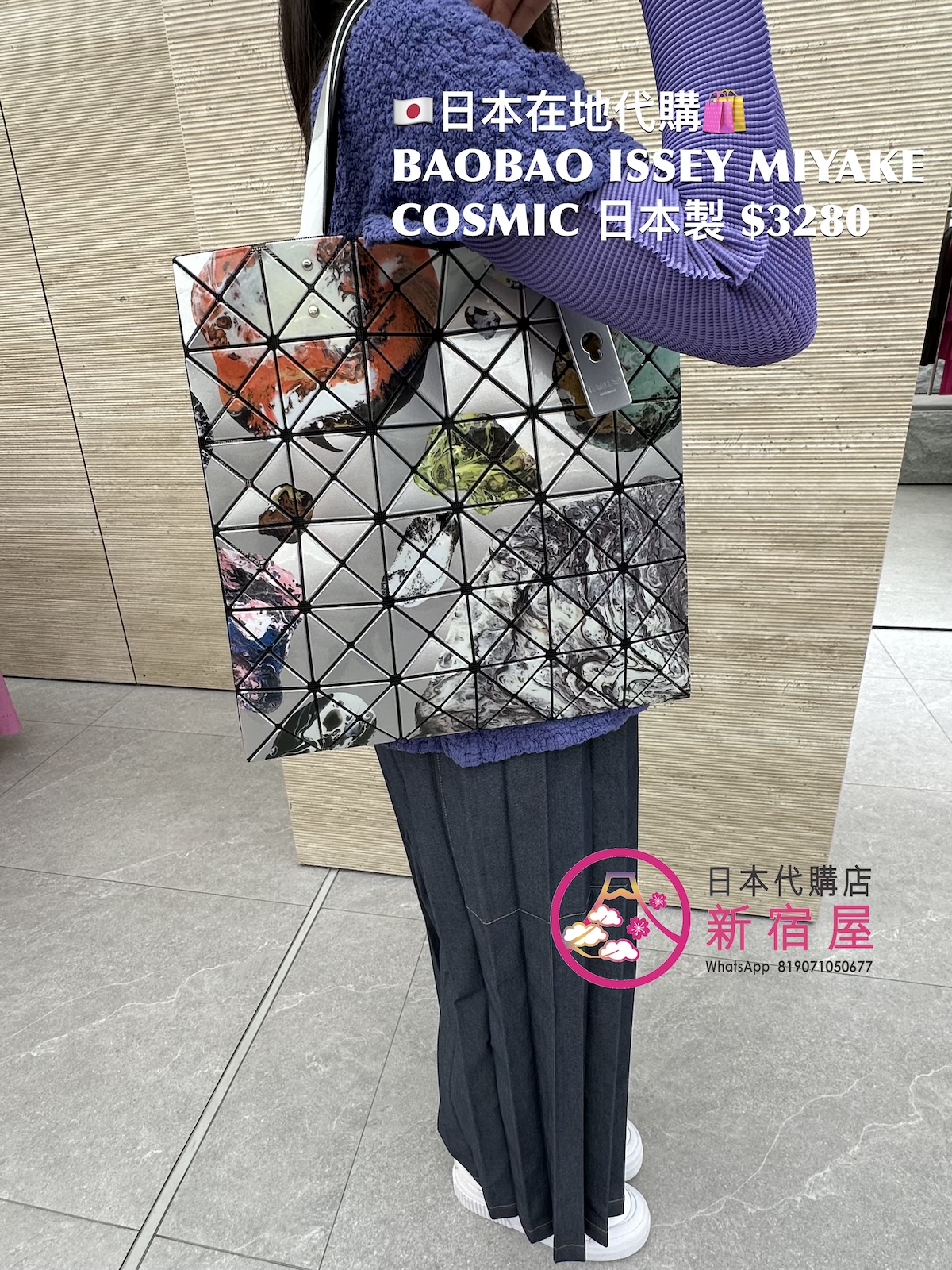 BAOBAO ISSEY MIYAKE 3x4/ 6x6 COSMIC