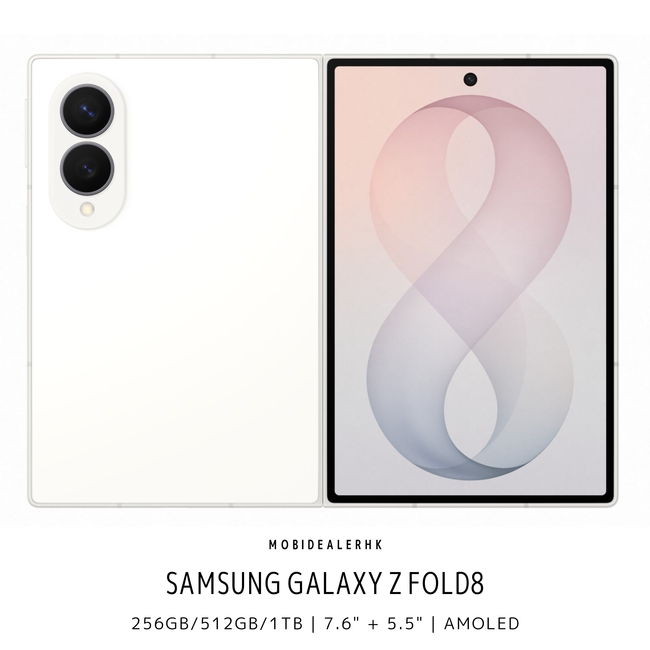 Samsung Galaxy Z Fold8 | 三星 Galaxy Z Fold8 | 5G | 智能手機 | 256Gb/512Gb/1Tb | 7.6" + 5.5" | AMOLED