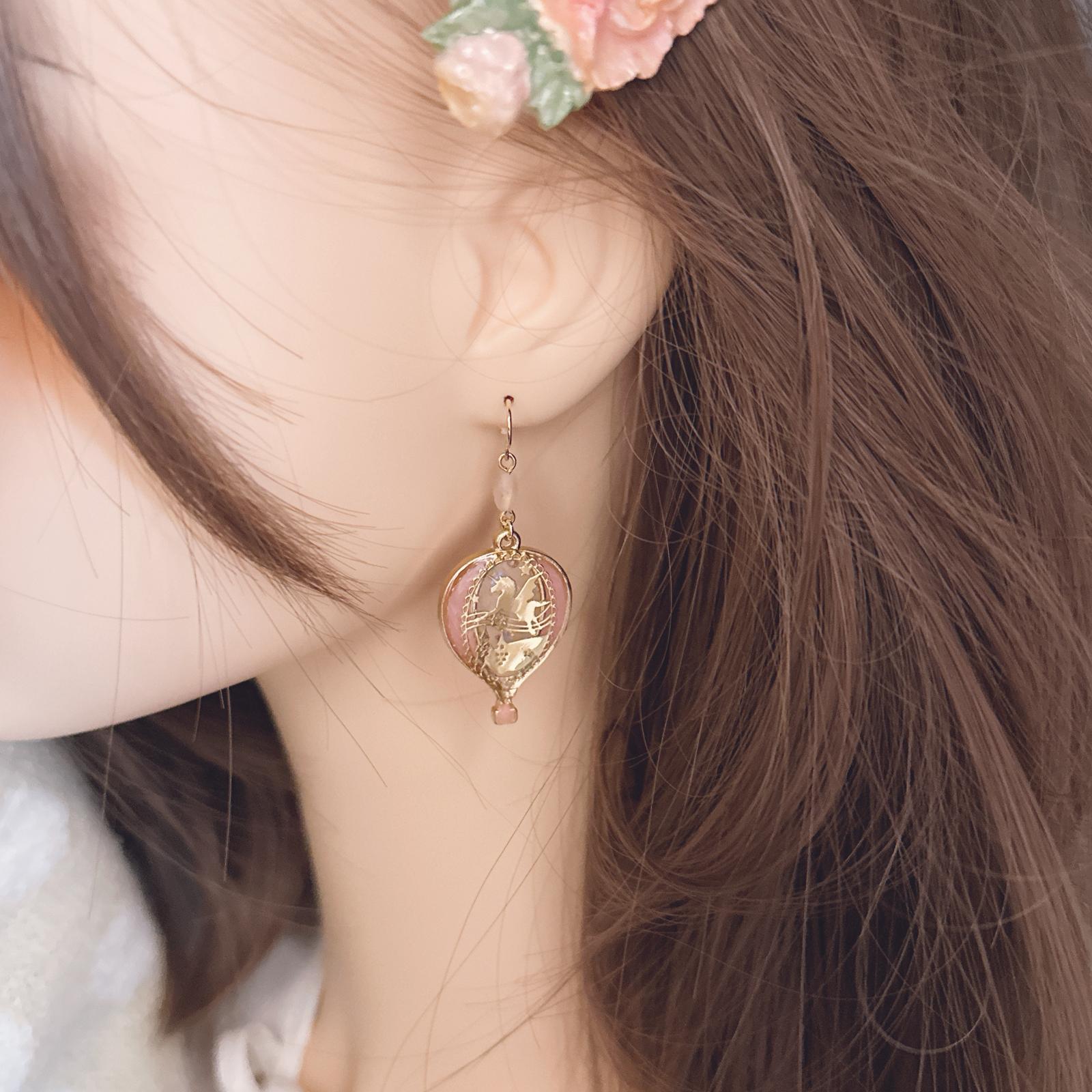 木馬🎠熱氣球 少女粉