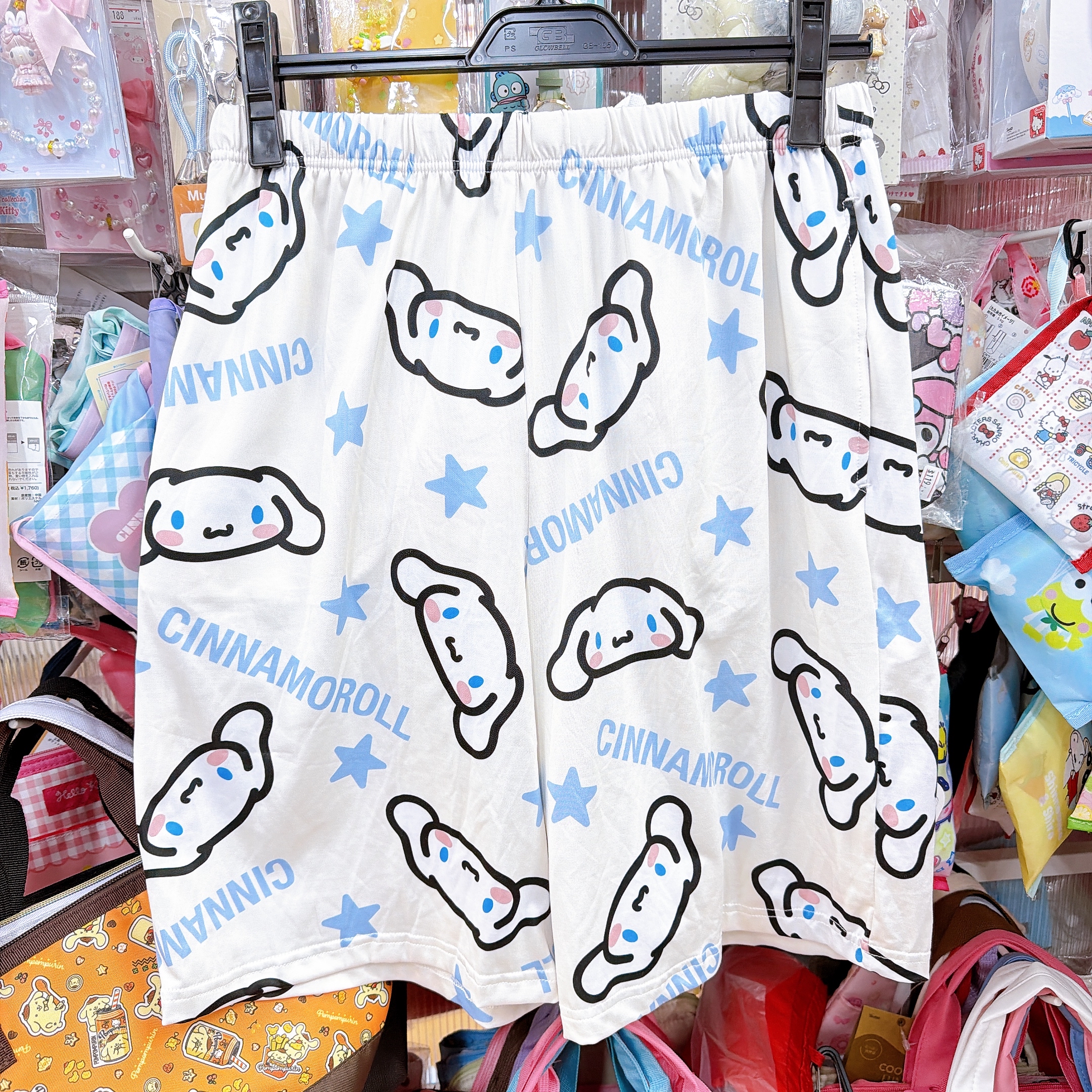 獨家發售日本直送Sanrio 肉桂狗Kitty Melody 新款冷枕短褲 五分褲 