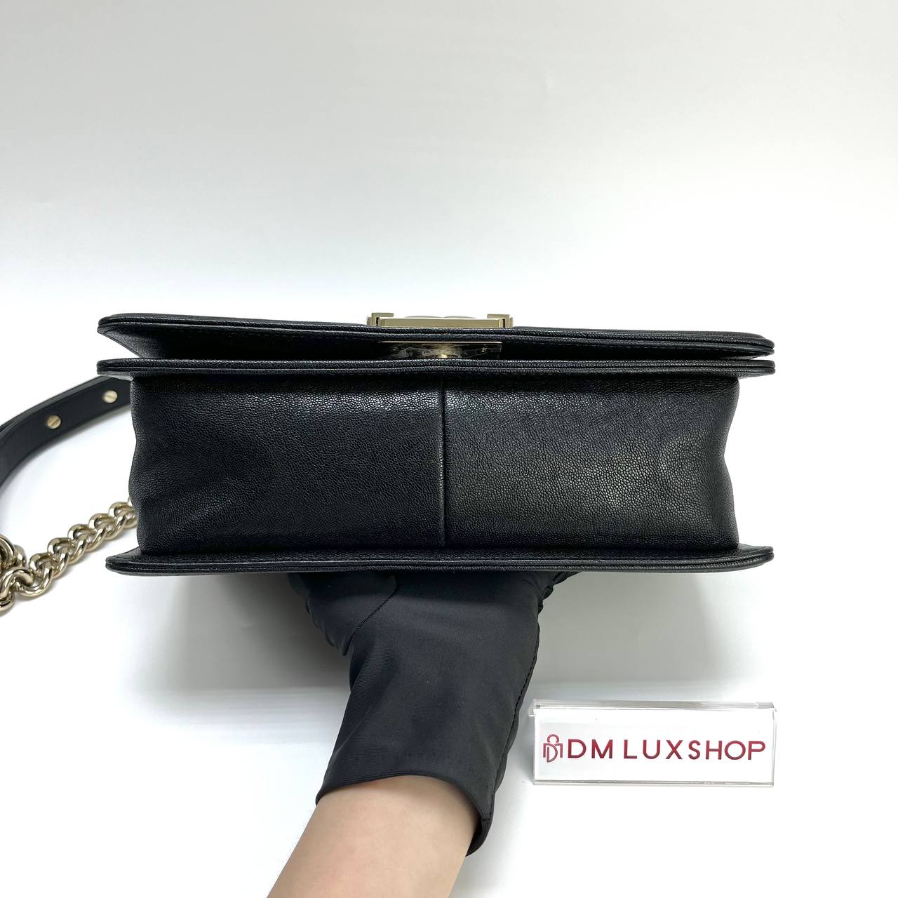 Chanel Chevron Boy Medium GHW (Serial 27)