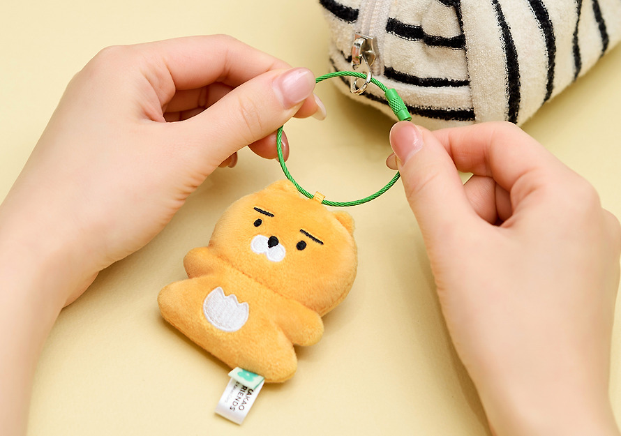 扁身 公仔鎖匙扣_Ryan 春植