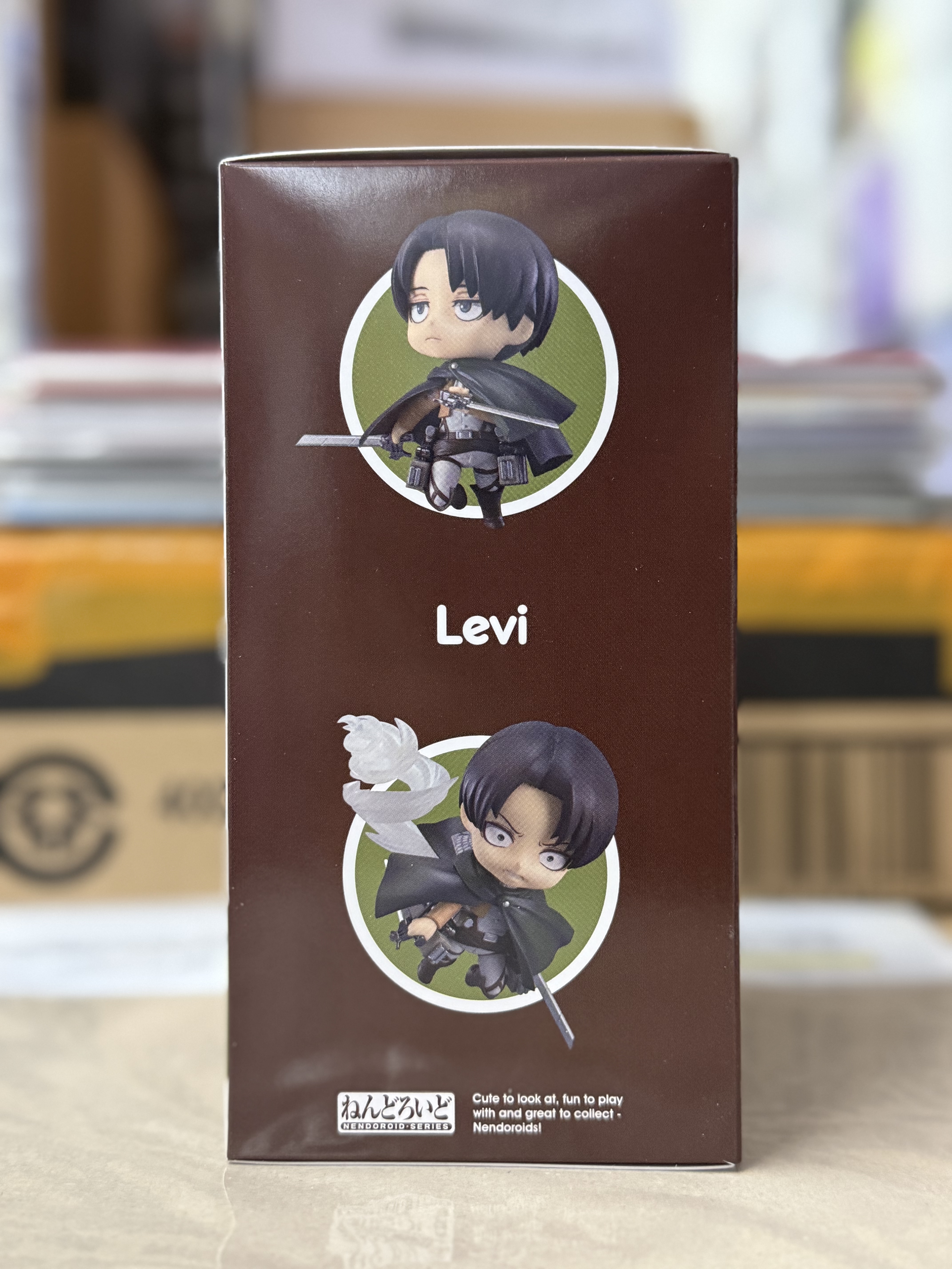 Good smile 黏土人 390 里維 Levi 進擊的巨人 可動figure gsc nendoroid 