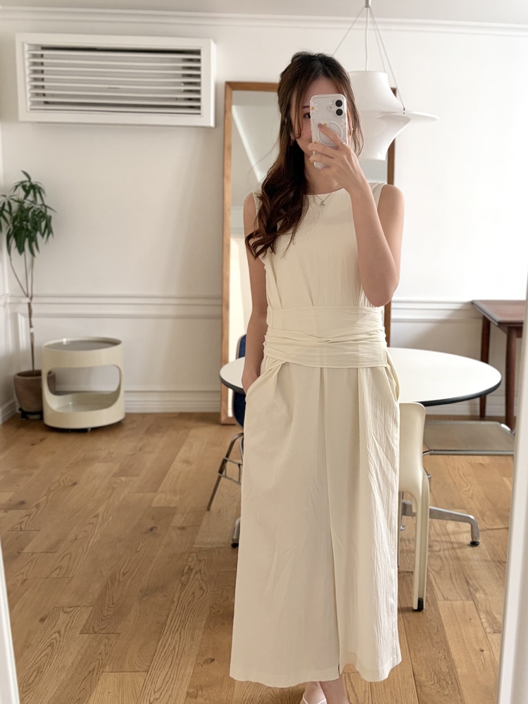 Arya Two-Way Textured Dress (Ivory)