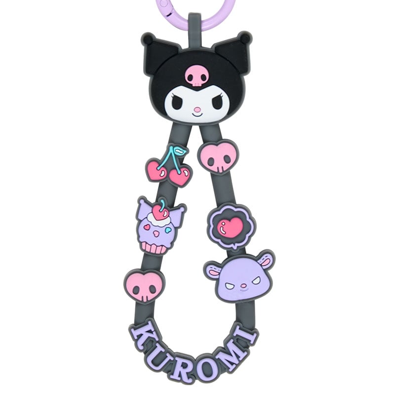 現貨｜Sanrio Kuromi 日版 橡膠繩 鎖匙扣 (82836-0)